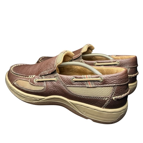 Bass Baron III Boat Shoes Men\'s Size 11.5 M - Dark Brown Leather Mesh main image 7
